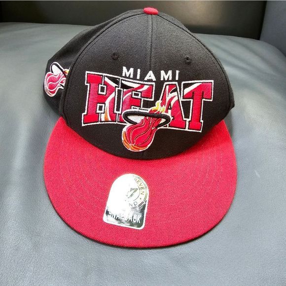 MIAMI HEAT 47 Brand Adjustable Snapback Hat - Picture 1 of 6